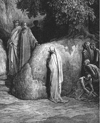 Inferno, Canto 2: O céu escuro da primeira noite, ilustração de A Divina  Comédia de Dante Alighieri, 1885